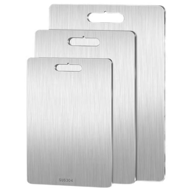 316不锈钢菜板切菜板304双面家用防霉砧板案板